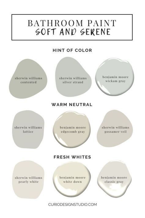 Bathroom Color Ideas Small, Grey And White Bathroom Ideas, Relaxing Bathroom Colors, Park Bathroom, Wall Panel Designs, Bathroom Cabinet Colors, Bathroom Wall Colors, Small Bathroom Paint, Functional Bedroom