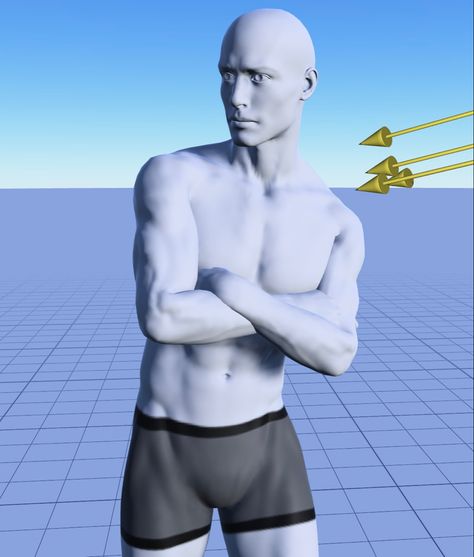 3D male anime model pose reference for lighting and composition. man standing with arms crossed with lighting reference. #art #drawing #arttips #artreference #posereference #poses #drawingideas art art drawings art ideas art anime poses reference drawing drawing ideas pose reference drawing pose reference photo poses reference photo poses reference drawing art ideas creative art ideas drawing sketches art ideas creativity art ideas inspiration sketch Male Crossed Arms Reference, Male Arms Crossed Pose Reference, Crossed Arms Drawing Reference Male, Crisscross Pose Reference, Standing With Arms Crossed Pose, Male Arms Crossed Pose Drawing, Hero Reference Pose, Man Standing Drawing Reference, Crossed Arms Reference Male