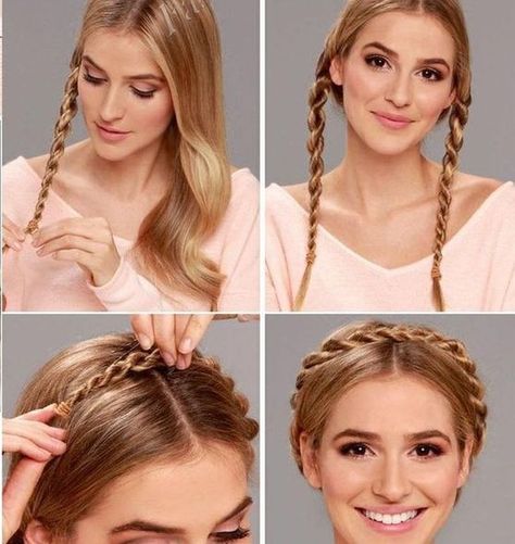 Must-See Ponytail Hairstyles » German Hairstyle Oktoberfest, German Hairstyle, Easy Ponytail Hairstyles, Easy Ponytail, Roman Hairstyles, Feminine Hairstyles, Historical Hairstyles, Curly Hair Ponytail, Peinados Hair Styles