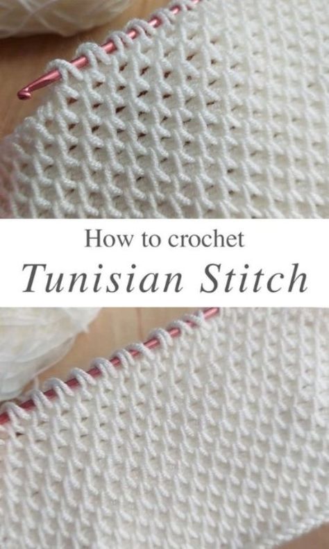 Tunisian Crochet Stitch Pattern Unique Crochet Blanket, Tunisian Crochet Blanket, Pola Macrame, Modern Crochet Blanket, Tunisian Crochet Patterns, Crochet Blanket Pattern Easy, Tunisian Crochet Stitches, Easy Crochet Baby Blanket, Crochet Stitches For Blankets