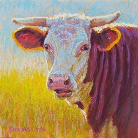 Pastel, Pastel Artists, Miniature Cows, Pastel Paintings, Memorial Park, Daily Painting, Pastel Art, Pastel Painting, City Art