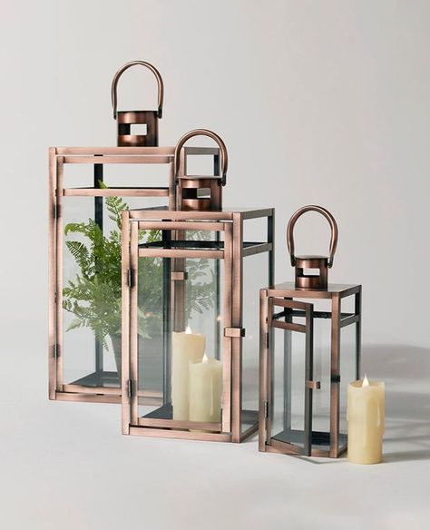 Lantern candle holders