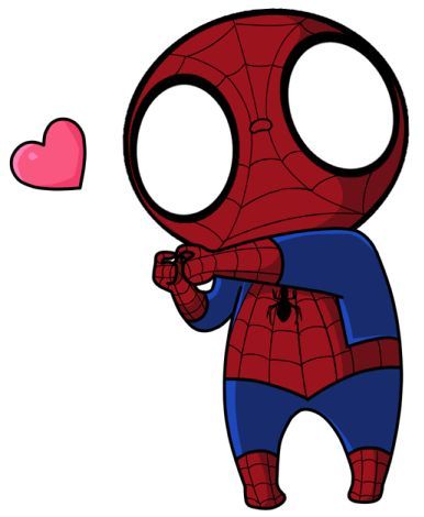 Chibi Spiderman, Spiderman Images, Chibi Marvel, Spiderman Cartoon, Ultimate Spider Man, Spiderman Party, Ultimate Spiderman, Chibi Characters, Chibi Drawings