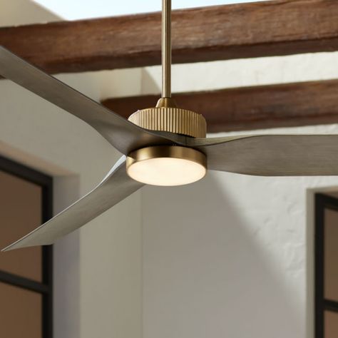 60" Casa Vieja Montage Soft Brass LED Damp Rated Fan with Remote- 976C0 52" Casa Breeze Oil-Brushed Bronze LED Damp Ceiling Fan with Remote- 1H020 60" Wind and Sea Bronze Finish LED Outdoor Ceiling Fan with Remote- 24J52 56" Possini Vengeance™ Chrome LED Ceiling Fan with Remote- 7D209 60" Monte Largo Soft Brass LED Ceiling Fan with Remote Control- 99D41 70" Possini Defender Bronze Koa LED Large Damp Ceiling Fan with Remote- 70V66 72" Casa Vieja Windmill Bronze Damp LED Large Ceiling Fan- 64Y24 Ceiling Fan Placement Living Room, Livingroom Ceiling Fans, Globe Ceiling Fan, Large Ceiling Fans For High Ceilings, Modern Ceiling Fan With Light Kitchen, Ceiling Fan With Vaulted Ceiling, Brass Fan Ceiling, Large Outdoor Ceiling Fan, Living Room Designs With Ceiling Fan