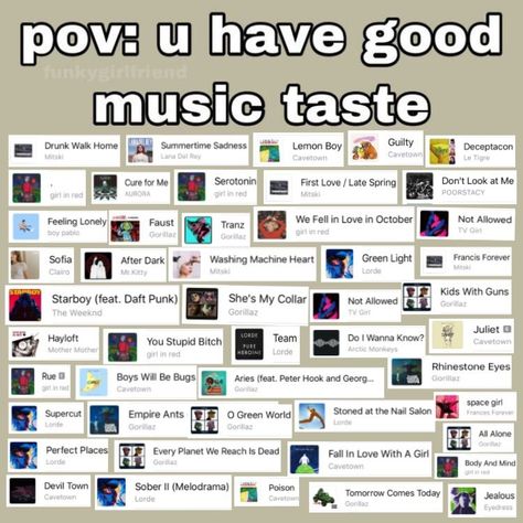Good Music Taste, Summer Songs Playlist, Therapy Playlist, Not Musik, Playlist Names Ideas, Music Nerd, Love Songs Playlist, Song Recommendations, Song Suggestions
