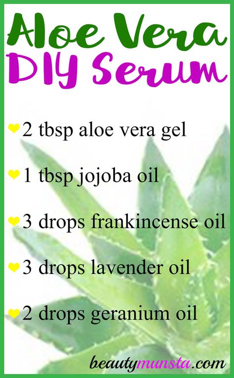 Natural Beauty Tips, Aloe Vera Gel Diy, Aloe Vera Serum, Facial Serum Diy, Serum Diy, Diy Serum, Aloe Vera Skin Care, Brown Spots Removal, Facial Serum