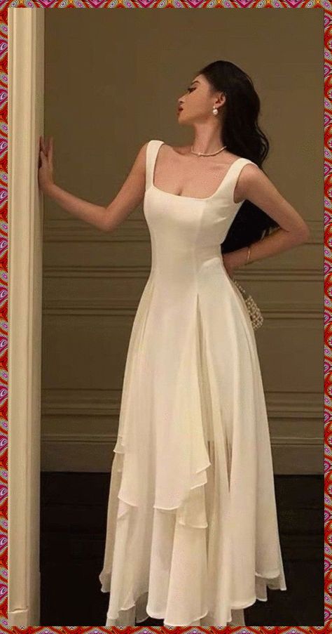 [Promotion] 97 Must Have Evening Dresses For Weddings Classy Tips To Copy At Once #eveningdressesforweddingsclassy Pakaian Feminin, Maxi Sundress, Evening Gowns Elegant, Prom Dress Inspiration, Evening Dresses For Weddings, Pretty Prom Dresses, Chiffon Prom Dress, Glam Dresses, Women Wedding Guest Dresses