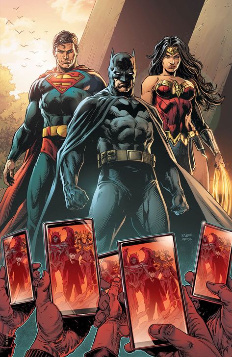 FCBD 2023 Dawn Of DC Knight Terrors Special Edition #1 Jason Fabok, Justice League Art, Dc Trinity, Justice League Comics, Libros Pop-up, Batman Wonder Woman, Free Comic Books, Univers Dc, Cuadros Star Wars