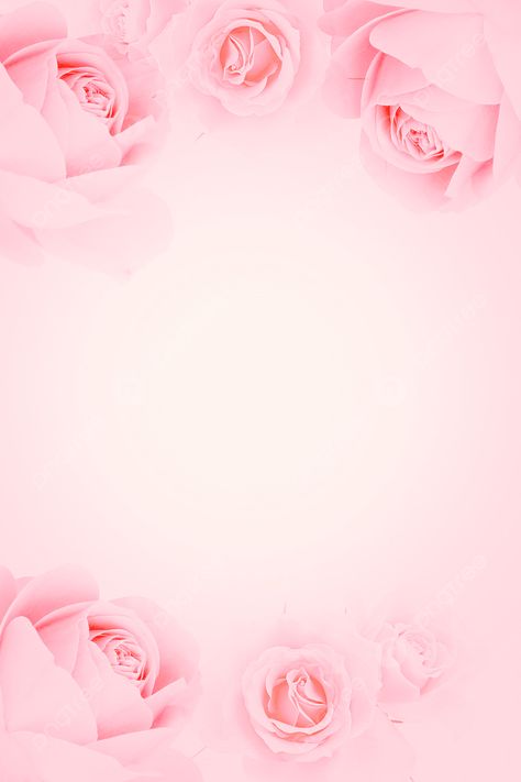 Pink Rose Tanabata Valentines Day Background, Romantic, Beautiful, Poster Background Image for Free Download Valentines Day Border, Pink Roses Background, Outdoor Decor Ideas, Valentine's Day Poster, Chinese Valentine's Day, Illustration Blume, Decoration Vitrine, Rose Day, Balloon Background