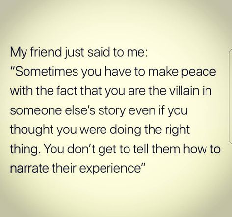 👽 Join SubconsciousThinkers 💭 on Instagram: “Do not worry if you are the villain in someone else story. You can't make everyone happy  When you are learning, growing and evolving you…” Villain Quote, Do Not Worry, Worth Quotes, Quote Happy, Say That Again, Make Peace, Talking Quotes, Soul Quotes, Loving Someone