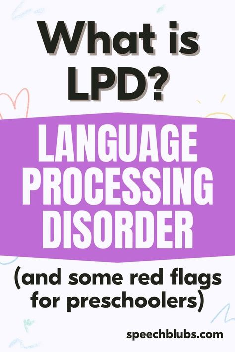 Auditory Processing Disorder, Auditory Processing Disorder Activities, What Is Language, Language Processing Disorder, Social Emotional Health, Disorder Quotes, Literacy Intervention, Preschool Speech Therapy, Auditory Processing