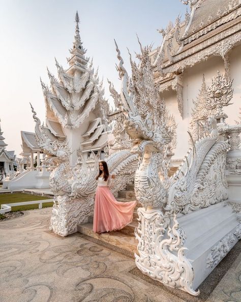 Most Instagrammable Places in Jordan | She Wanders Abroad White Temple Thailand, Mud Flood, Bangkok Photos, Wat Rong Khun, Chiang Mai Travel, Thailand Pictures, Vacation Images, Chiang Rai Thailand, Thailand Honeymoon