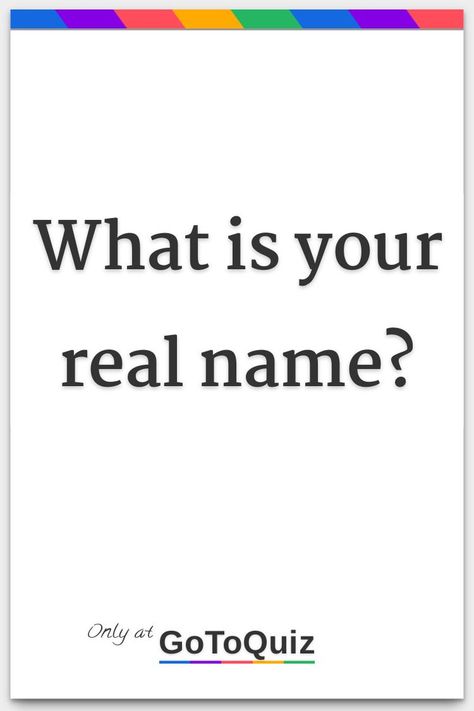 "What is your real name?" My result: Teshi My Daemon, Are You Gay Test, What Aesthetic Am I, Gender Quiz, Quizzes About Boys, What Is My Name, What Is My Aesthetic, What Is Gender, Aesthetic Quiz