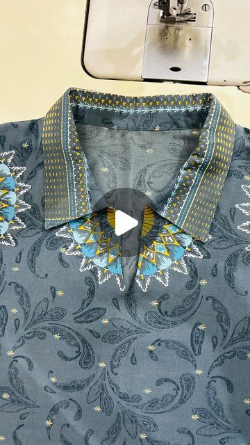 Neck Work For Kurtis, Shirt Collar Kurti Design, Colar Neck Kurti, Kurti With Collar Neck, New Neck Designs For Kurtis, Collar Neck Kurti Design, Trendy Neck Designs For Kurtis, Shirt Collar Kurti, Collar Neck Designs For Kurti