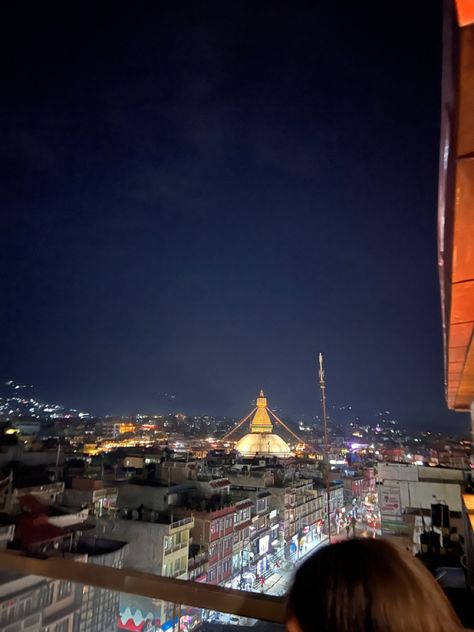 Nepal Night View, Nepal Scenery, Nepali Aesthetic, Countries Aesthetic, Nepal Aesthetic, Nighttime City, Nepal Food, Nepal Culture, Pick Up Lines Cheesy