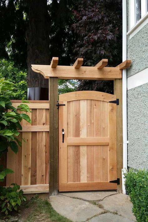 Lawn Care, Cedar Gate, Design Fence, Fence Gates, Fenced Vegetable Garden, Fencing Companies, Miniature Garden, Japanese Garden, Arbor