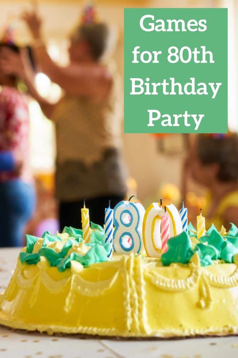 100+ Games for 80th Birthday Party - Fun Party Pop 80 Birthday Party Games, Games For 80th Birthday Party Fun, 80 Th Birthday Party Games, 80th Birthday Party Activities, Games For 80 Year Old Birthday Party, Party Games For 80th Birthday, Birthday Games For Seniors, Ideas For 80th Birthday Party Dads, Games For 80th Birthday Party