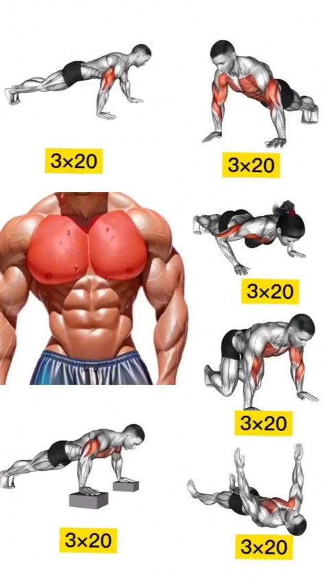 Gym Workout Apps, Chest Workout For Men, Chest Workout At Home, Latihan Dada, Gym Workout Guide, Trening Sztuk Walki, Best Gym Workout, Gym Workout Planner, Latihan Kardio