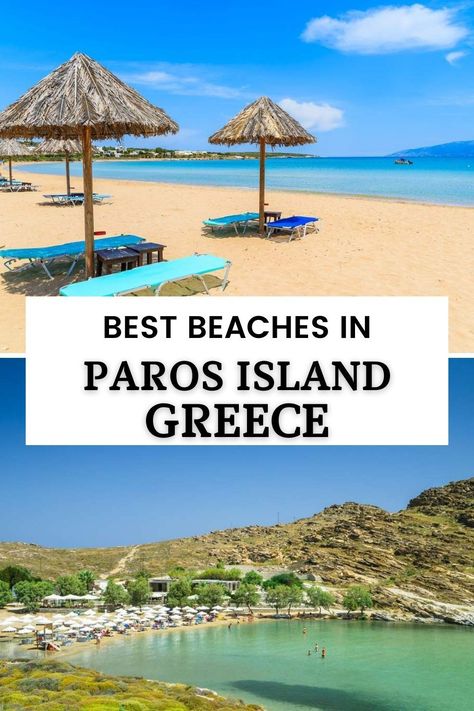 best beaches in Paros island, best Paros beaches to swim Paros Beaches, Beaches To Visit, Cedar Forest, Paros Island, Quiet Beach, Golden Beach, Secluded Beach, Greece Islands, Remote Island