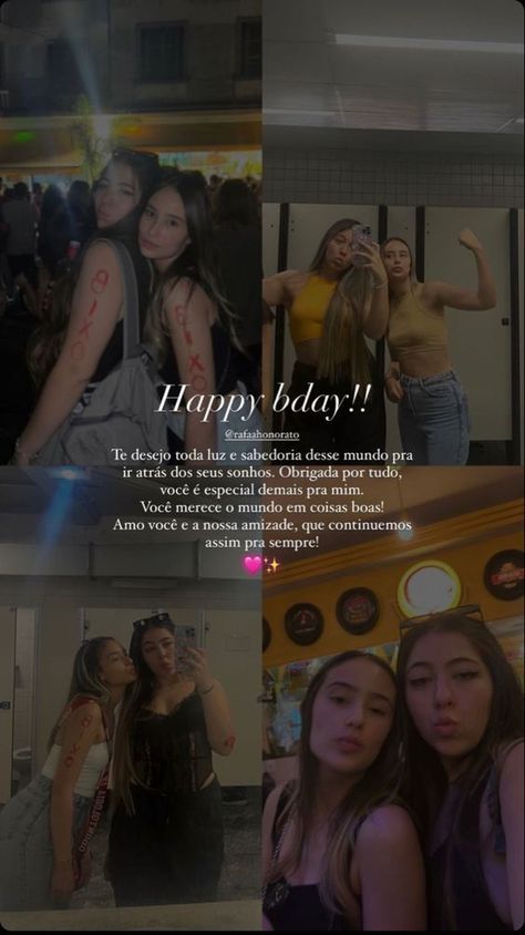 Bff Birthday Ig Story, Bday Stories Instagram Best Friend, Bff Birthday Story Instagram, Cute Birthday Instagram Stories, Birthday Stories Instagram, Happy Birthday Stories, Birthday Wishes Sister, Bday Story, Happy Birthday Instagram Story