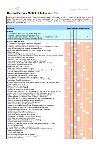 Howard Gardner Multiple Intelligence - Test Above The Line, Howard Gardner Multiple Intelligences, Multiple Intelligence Test, Gardner Multiple Intelligences, Howard Gardner, Test For Kids, Multiple Intelligence, Philosophical Questions, Intelligence Test