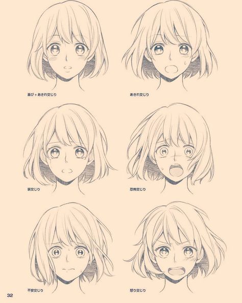 Hairstyles For Women Drawing Reference, Manga Hairstyles Male, Female Hairstyles Reference, Mata Manga, Pelo Anime, Drawing Hair Tutorial, Manga Tutorial, Manga Hair, 얼굴 드로잉