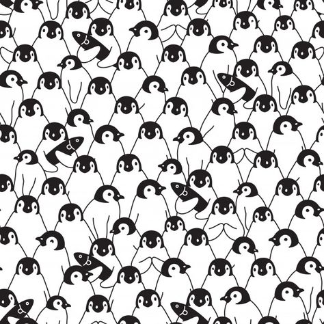 Bird Cartoon Illustration, Penguin Doodle, Pinguin Illustration, Cute Penguin Cartoon, Cartoon Baby Animals, Penguin Images, Kawaii Penguin, Bird Cartoon