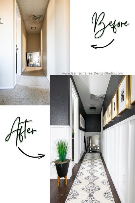 Modern Hallway Design Modern Hallway Design, Hallway Design, Modern Hallway, Home Inspo, Hus Inspiration, Street Design, Home Upgrades, Updating House, Hallway Decorating