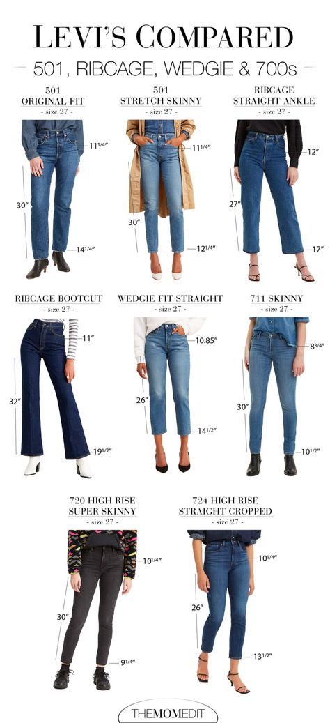 Womens Levi Jeans Outfits, Womens Levis Outfits, Classic Levis Jeans 501, Ribcage Jeans Levis, Levis Ribcage Jeans Outfit Fall, Best Straight Jeans Women, How To Style Levis Ribcage Jeans, Casual Date Outfit Daytime, Levi’s Womens Jeans