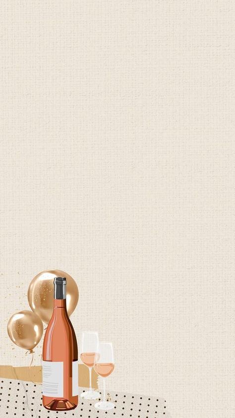 Aesthetic champagne celebration phone wallpaper, paper textured background | premium image by rawpixel.com / Chutima Tabklai Aesthetic Champagne, Champagne Background, New Year Wishes Cards, Pink Celebration, Iphone Wallpaper Pink, Wallpapers 2023, Champagne Celebration, Happy Birthday Invitation Card, Background Mobile