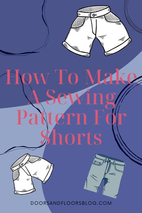 DIY custom-made shorts for any body type. Made to fit you just the way you like. These clear and simple instructions take you step-by-step through every bit of the process to create shorts that are perfect for you. Sewing pattern for shorts How to create a sewing pattern for shorts. Custom-made shorts. DIY shorts. How to make a sewing pattern. Step-by-step instructions for pattern making. Create your own custom wardrobe. #diyshorts #sewingpatterns #patternmaking #shorts #howtosewshorts Diy Boxer Shorts, How To Sew Shorts, Shorts Sewing Pattern Free, Diy Shorts Pattern, Womens Shorts Pattern, Free Shorts Sewing Pattern, Diy Boxers, Custom Wardrobe, Shorts Pattern Free