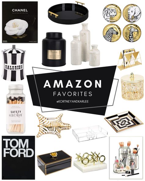 Decor On Amazon, Black Bedroom Decor, Esthetician Room, Etagere Design, Future Apartment Decor, Amazon Home Decor, Future Apartment, Apartment Decor Inspiration, Glam Decor