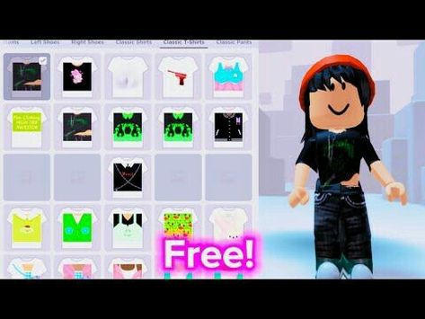 Roblox Free Shirt, Cute Free Roblox Outfits, Free Outfit Roblox Girl, Ropa Roblox T-shirt, Roblox Free Tshirt, Roblox T Shirt Cute, Free T-shirt Roblox, Free Roblox T Shirts, T-shirts Roblox