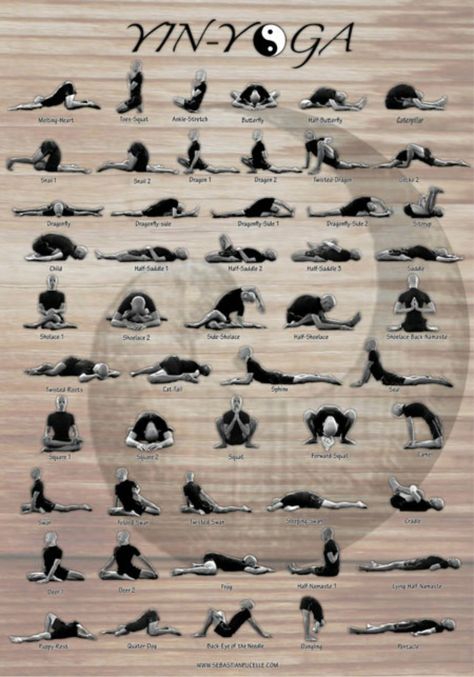 Hata Yoga, Yin Yoga Sequence, Yin Yoga Poses, Yoga Ashtanga, Yoga Kundalini, Latihan Yoga, Poses For Beginners, Yoga Poster, Sup Yoga