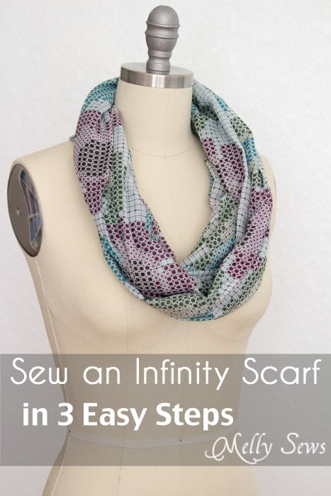 Couture, Sew Ins, Patchwork, Scarf Projects, Syprosjekter For Nybegynnere, Sewing Scarves, Infinity Scarfs, Diy Sy, Melly Sews