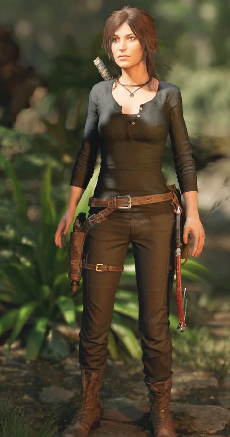 Lara Croft Game Outfits, Uncharted Outfit Ideas, Lara Croft Outfit Game, Lara Croft Style, Lara Croft Outfit Inspired, Lara Croft Outfits, Lara Croft Aesthetic, Tomb Raider Outfits, Lara Croft Outfit