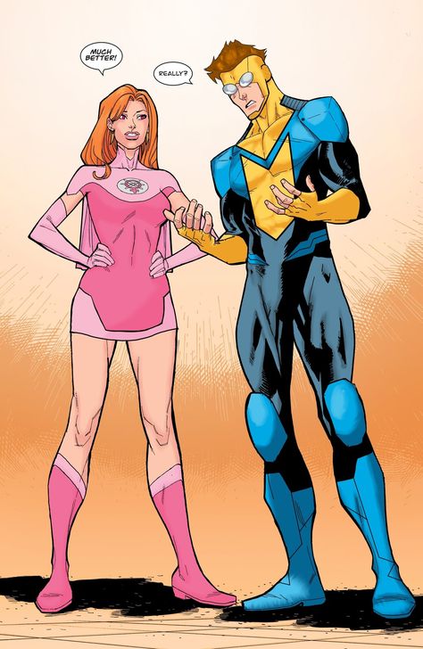 Atom Eve Invincible, Eve Invincible, Invincible Atom Eve, Atom Eve, Eve Costume, Invincible Comic, Marvel Couples, Best Costume, Indie Comic