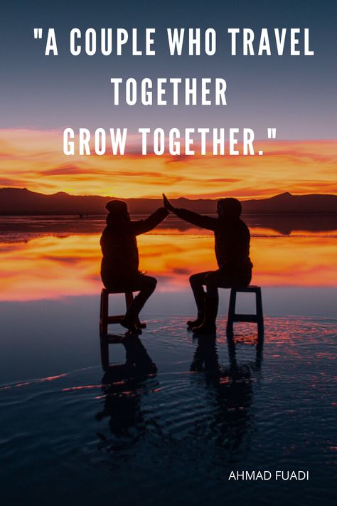 Travel Goals Relationship Quotes, Quotes On Partner, Couples Working Together Quotes, Travel Boyfriend Quotes, Traveling Together Quotes, Travel Together Couple, Travel Together Quotes Couples, Travel With Partner, Couple Sayings