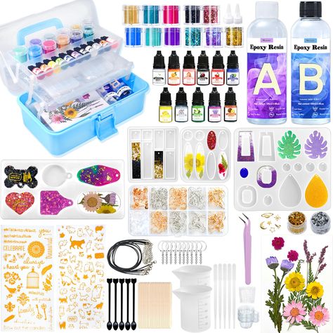 Resin Art Kit, Resin Kits For Beginners, Resin Jewelry Kit, Resin Art Jewelry, Resin Pigment, Indian Independence, Jewelry Kit, Resin Creations, Foil Stickers