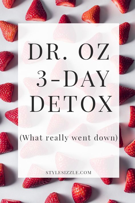 Dr. Oz Three Day Detox Cleanse Review Three Day Detox Cleanse, Liquid Detox Cleanse, 7 Day Detox Cleanse, Three Day Detox, Three Day Cleanse, 7 Day Cabbage Soup Diet, Sugar Detox Cleanse, Dr Oz Recipes, 3 Day Detox Cleanse