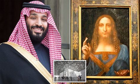 Most Expensive Painting, Louvre Abu Dhabi, Mohammed Bin Salman, Martin Kemp, Expensive Paintings, Salvator Mundi, Bin Salman, Pablo Picasso Paintings, Prince Mohammed