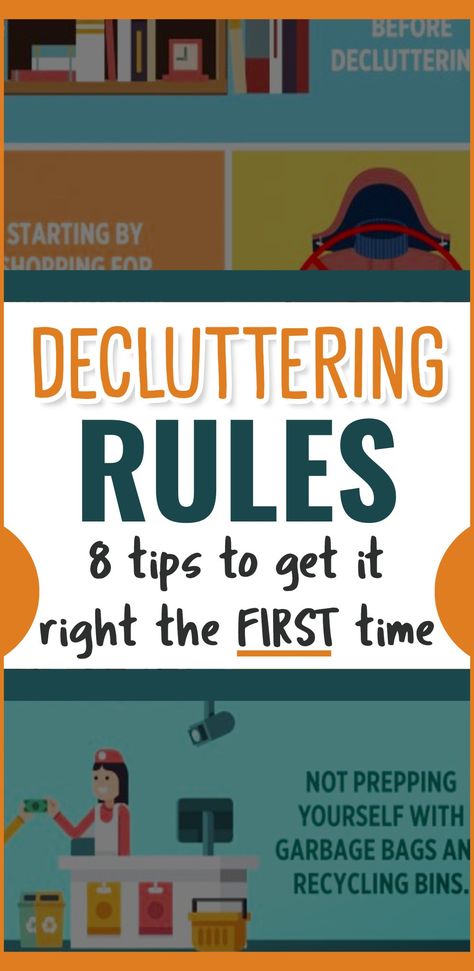 Home organization tips - declutter challenge checklist and tips to declutter, clean organize your entire home room by room Decluttering Advice to START decluttering your home Upcycling, Declutter Flow Chart, Declutter House, Organize Hacks, Clearing Out Clutter, Decluttering Checklist, Decluttering Challenge, Easy House Cleaning, Clean Clutter