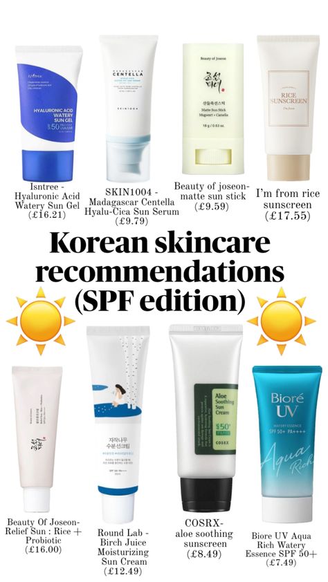 Korean sunscreen recommendedations #spf #skincare #beauty #glassskin #koreanskincare Korean Spf, Facial Wrinkles Remover, Noriker Horse, Spf Skincare, Korean Skin Care Secrets, Korean Sunscreen, Acne Prone Skin Care, Skin Care Routine Order, Natural Face Skin Care