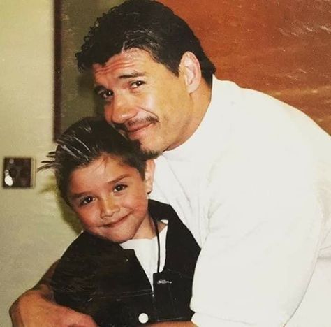 Look at how young Dominik Mysterio was Eddie Guerrero Wallpaper, Latino Man, Ecw Wrestling, Mysterio Wwe, Aj Styles Wwe, Shield Wwe, Dominik Mysterio, Chris Benoit, Wwe Funny