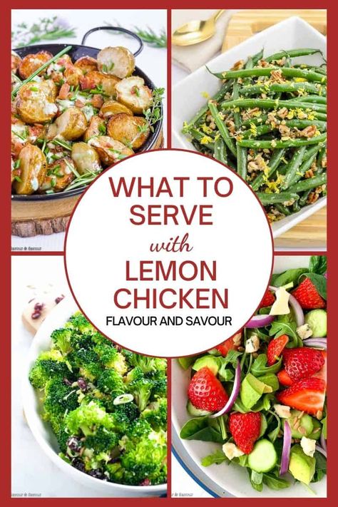 Sides For Lemon Garlic Chicken, Side Dishes For Lemon Pepper Chicken, Lemon Chicken Side Dishes, Lemon Chicken Sides Dishes, Vegetable Side Dishes For Chicken, Side Dish For Lemon Chicken, Side Dishes For Lemon Chicken, Lemon Chicken Sides, Sides For Lemon Chicken