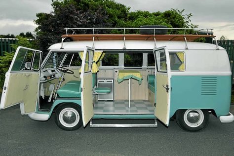 Vw Kampeerwagens, Kombi Trailer, Vw Minibus, Bil Camping, Kombi Camper, Vintage Vw Van, Kombi Motorhome, T3 Vw, Volkswagen Camper Van