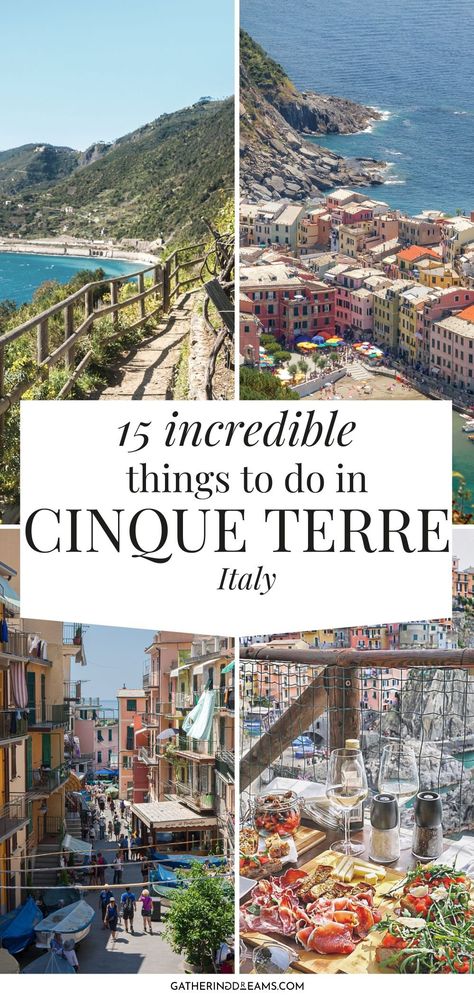 Looking for things to do in Cinque Terre Italy to plan your trip? Look no further. Cinque Terre is a small coastal area of Northern Italy, made of 5 colorful villages. And here I will share everything you need to know before you go #italytravel #travelinspiration #travelguides #traveldestinations #cinqueterre #springbreak Playa Del Carmen, Cinque Terre, Beautiful Places In Italy, Italy Trip Planning, Monterosso Al Mare, Travel Destinations Photography, Cinque Terre Italy, Places In Italy, Italy Tours