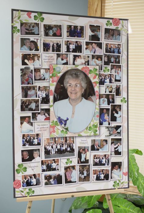 Funeral Photo Poster Photo Memory Board, Collage Of Photos, Funeral Poster, Memory Collage, Funeral Posters, Funeral Planning, Memory Board, Picture Boards, In Memory Of Dad