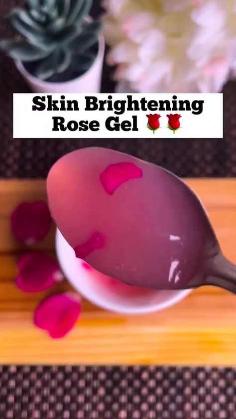 Skin brightening rose gel.. #FacebookReelsContest #viralreels #facebookreels #explorepage #exploremore #remedy #pageforyou #hacks #skin #brightening #rose #gel #rock | Beauty Cosmetics and Personal Care | Jasleen Royal · Heeriye (feat. Arijit Singh) Beginner Skin Care Routine, Fresh Rose Petals, Face Skin Care Routine, Natural Skin Care Ingredients, Herbal Skin Care, Diy Skin Care Routine, Clear Healthy Skin, Natural Face Skin Care, Diy Kosmetik