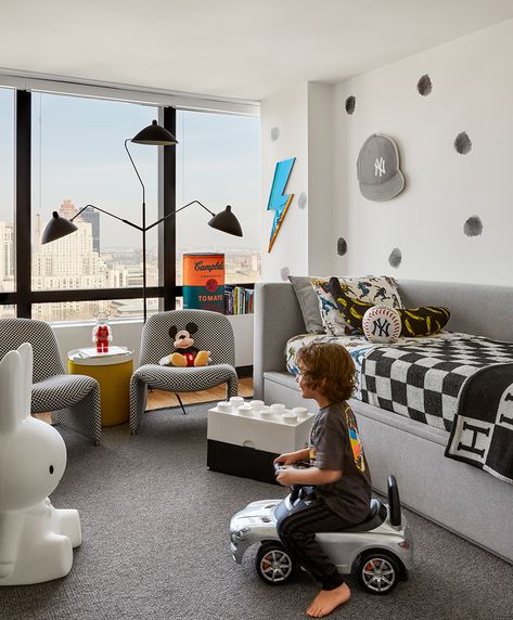 Removable wallpaper and 3D art set these boys’ bedroom designs apart.